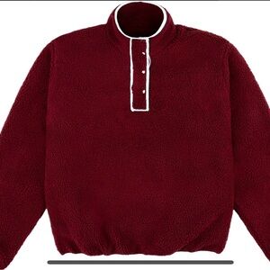 PARKE Fleece in Maroon! NEVER WORN, Brand New! Size L/XL!